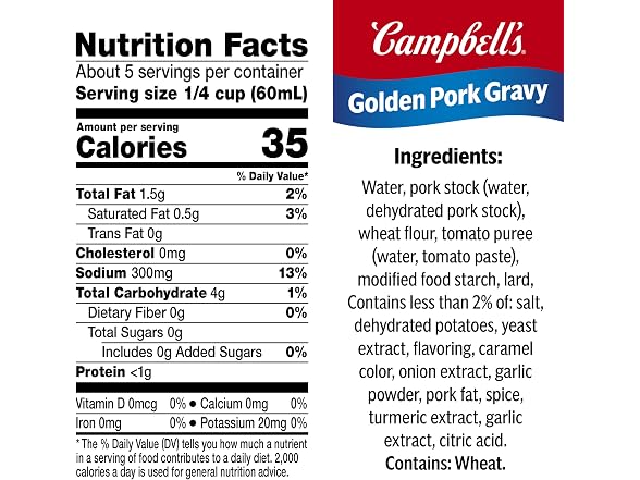 Campbell's Golden Pork Gravy