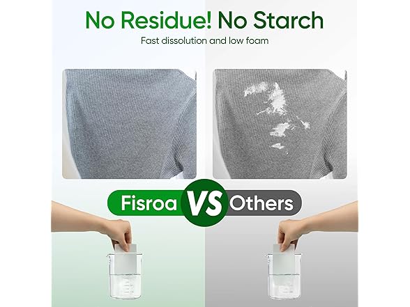 Fisroa Laundry Detergent Sheets, 150 Sheets