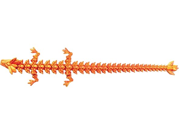 GEDDES Raymond 3D Printed Dragon Fidget Toys – Pack of 24