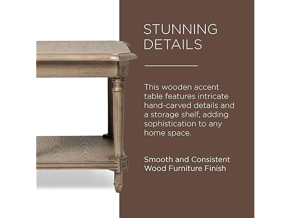 Maven Lane Pullman Traditional Side Table