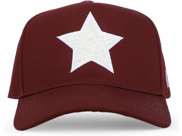 Pearl Star Western Retro Snapback Cap
