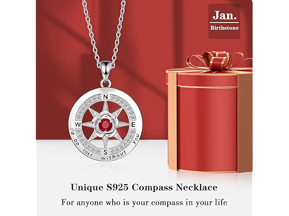 Mezvth Compass Necklace