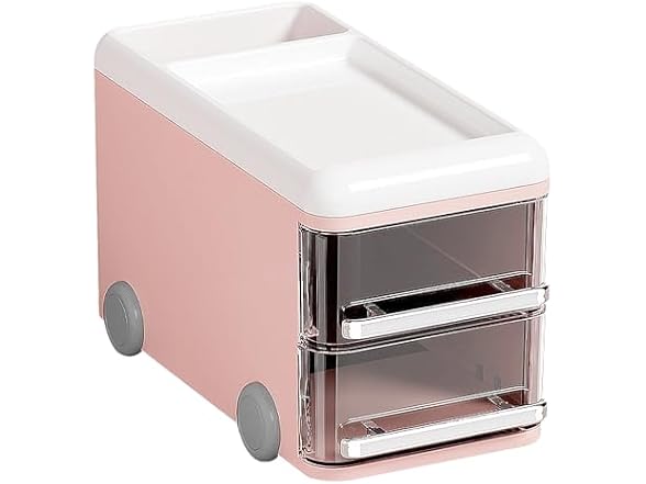 LETURE Cute Desk Organizer with drawers