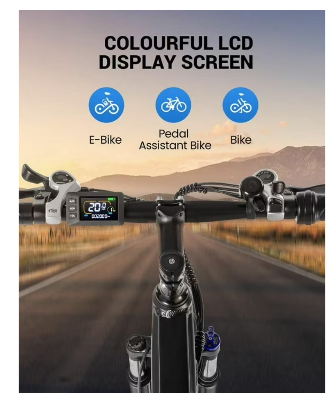 Multijoy MJ-EB263 EBike (Blue) - Gallery 14