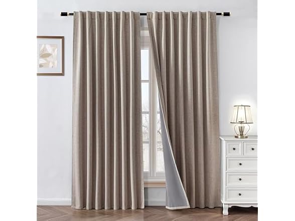 Zyvola 100% Blackout Curtains