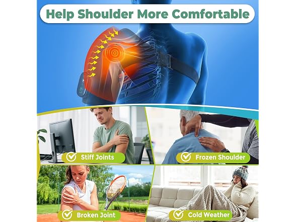 ROMYSE Cordless Shoulder Heating Pad - Gallery 2