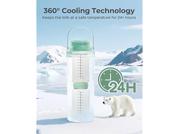 XAPROO 22oz Breast Milk Cooler Bottle