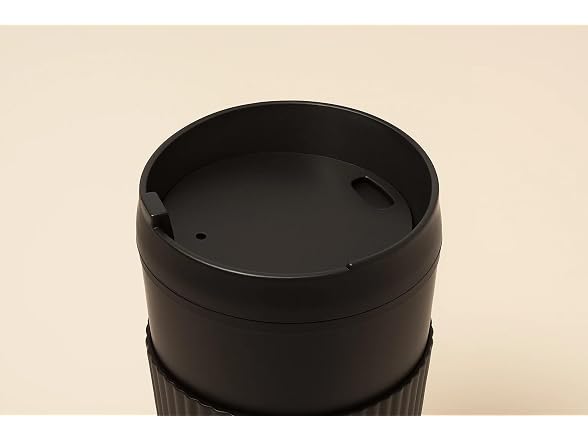 Abode Homewares Mesa Hot Double Wall Travel Tumbler - Black - 20 oz - Set of 2