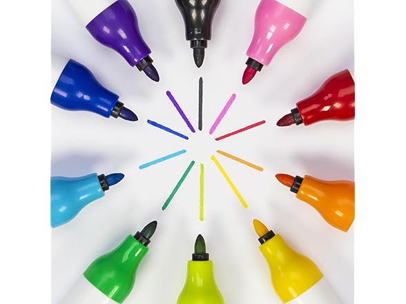 RoseArt Scribble Stuff Retractable Felt Brights