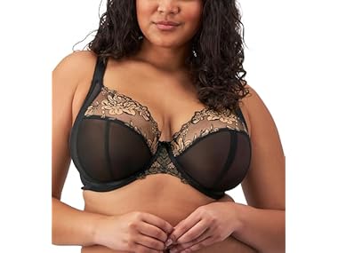 $12.99, Was $78, 83% Off! Elomi Womens Teagan Underwire Plunge Bra dealfomo