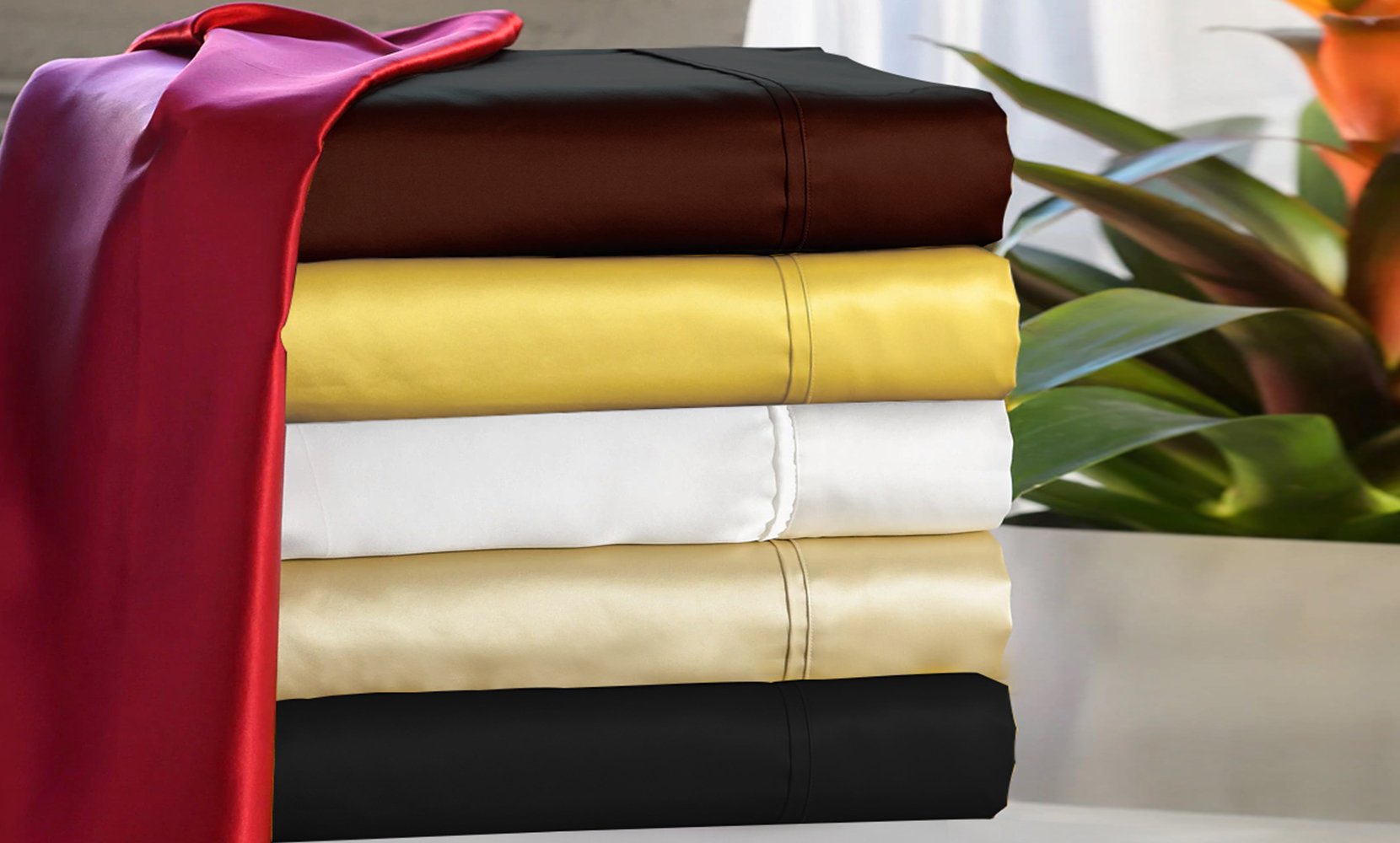 Luxury Home Polyester Sheet Set (4-Pc) - Gallery 5