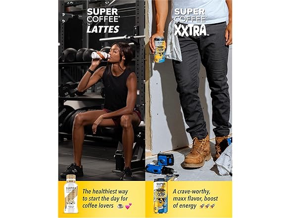 12PK Super Coffee XXTRA, Keto Protein Coffee