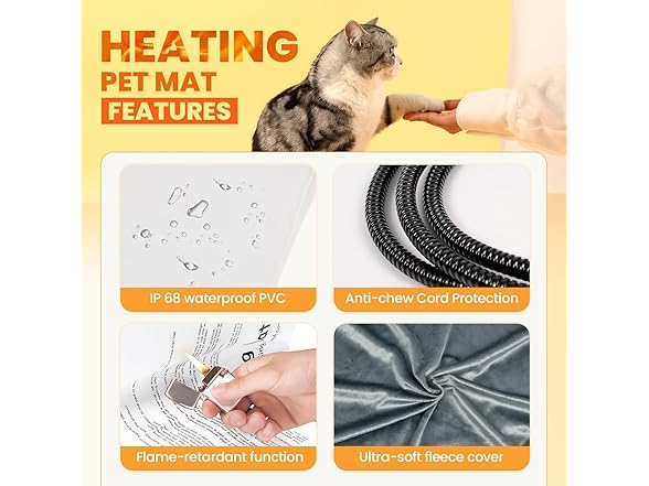 Heeyoo Indoor Heated Cat House