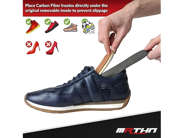 MRTHN Carbon Fiber Insole 1 Pair