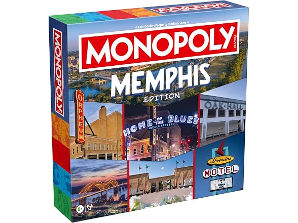 Monopoly Board Game – Memphis, TN Edition