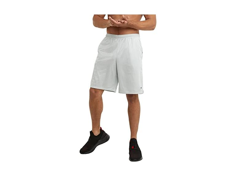 Champion mens 9" Shorts, Mesh Shorts, 9", Mesh Basketball Shorts, Mesh Gym athletic shorts, Gray-407q88, XX-Large US
