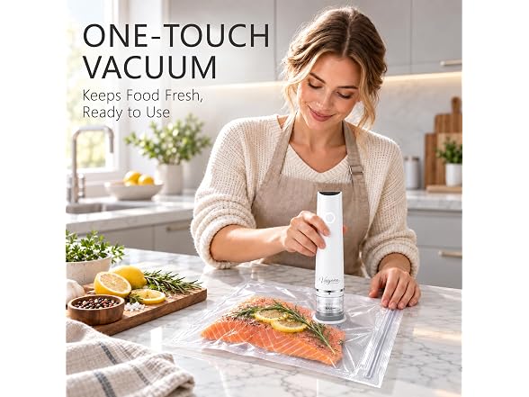 Vieyorn Compact Food Vacuum Sealer Kit
