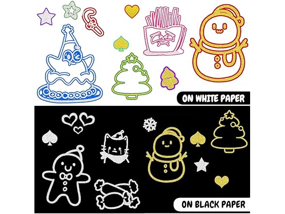PAINTIGO 24 Double Line Outline Markers