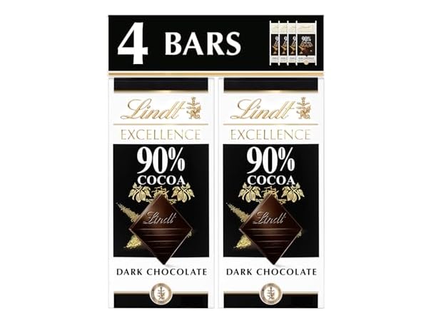 $9.99, Was $20.81, 51% Off! Lindt Excellence 90% Dark Choc Bars 4ct dealfomo
