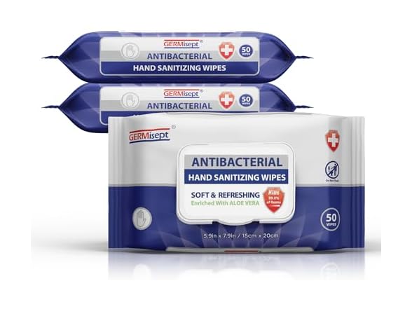 Germisept Hand Wipes 150ct