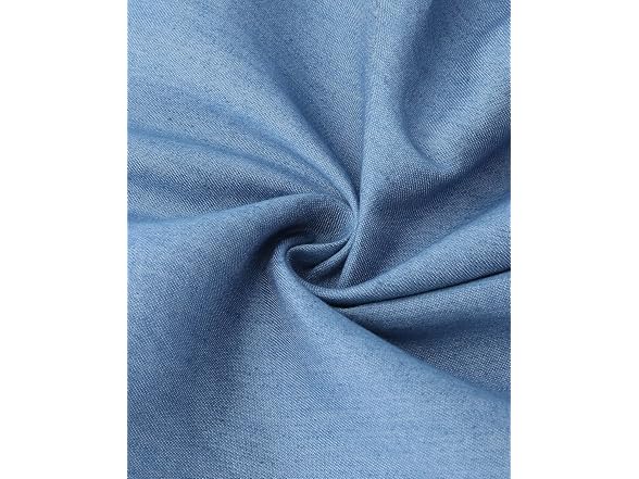 StyleDome Women (L) Overall Trousers Light Blue