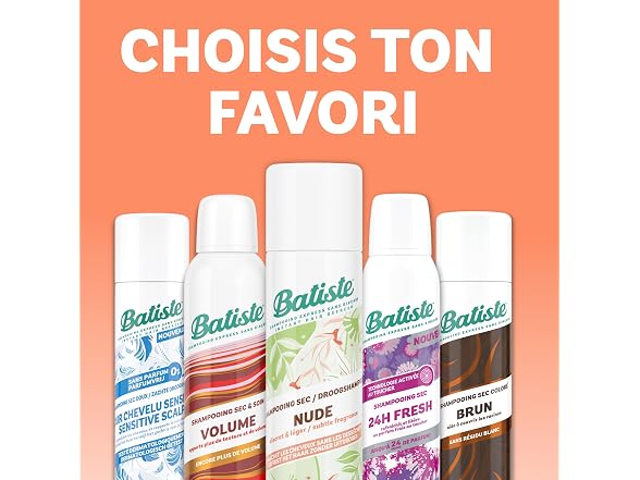 Batiste Dry Shampoo Clean and Light Bare 6.73oz
