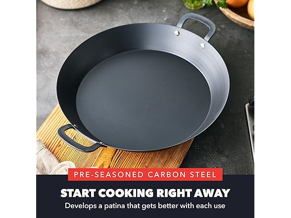 GreenPan GreenPan x Bobby Flay 15” Carbon Steel Paella P