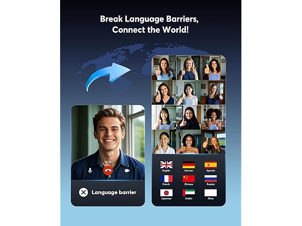 AI Translation Earbuds Real Time