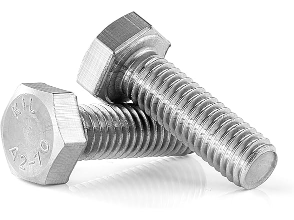 M8-1.25 x 50mm Heavy Duty Hexagon Bolts Hex Head Screws