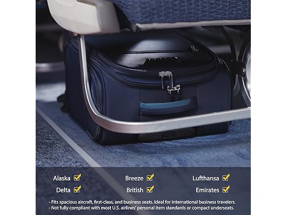 Verage Underseat Carry On Luggage with Wheels