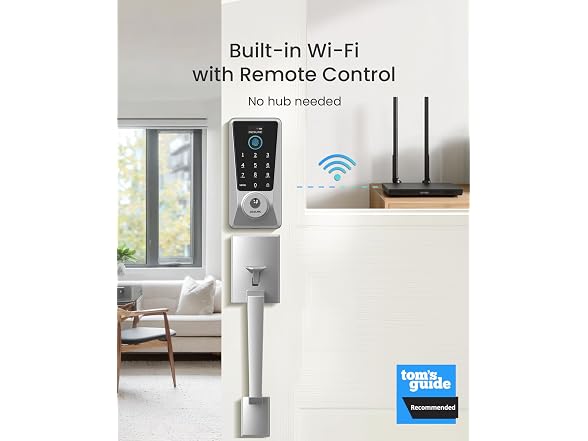 DESLOC D110 Plus Smart Lock w/Handle Set