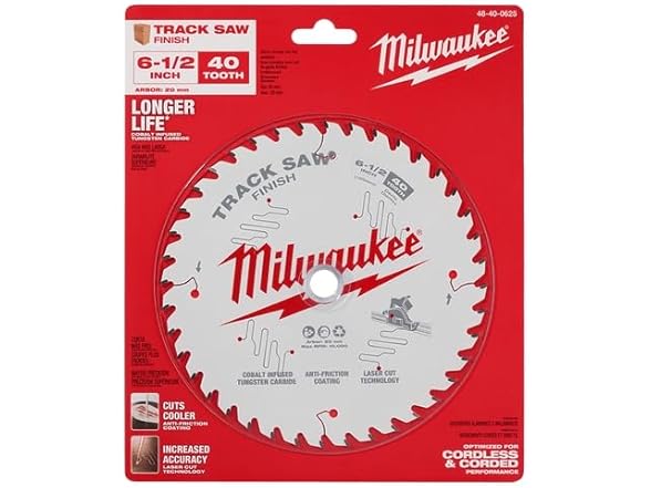 Milwaukee 40Teeth Finish Track Saw Blade