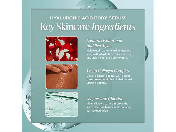 Saltair Hyaluronic Acid Body Serum 13oz