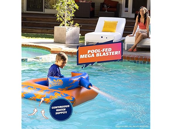 NERF Super Soaker Megaforce Battle Tank Ride-On