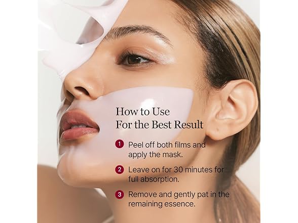 Round Lab Camellia Collagen Hydrogel Mask 4 Pack