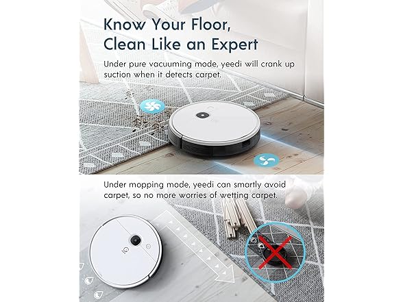 Yeedi vac Station Robot Vacuum and Mop