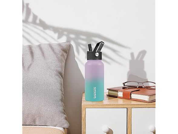 BJPKPK 27oz Insulated Water Bottles with Straw Lid