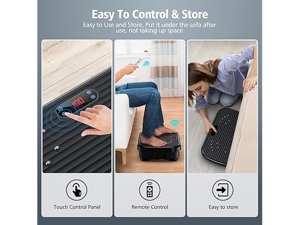 PUREROYI Vibration Plate Exercise Machine