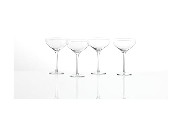 Fortessa Gala Glass, 10.5 Ounce Coupe Cocktail (Set of 4)