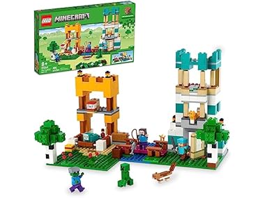 $49.99, Was $79.99, 37% Off! LEGO Minecraft The Crafting Box 4.0 Building Toy dealfomo