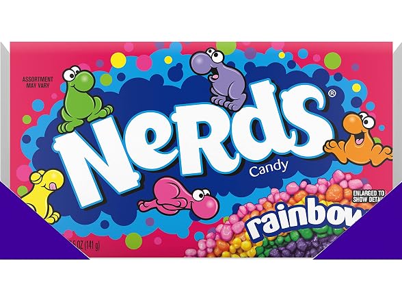 NERDS Rainbow Theater Box Candy, 5 oz