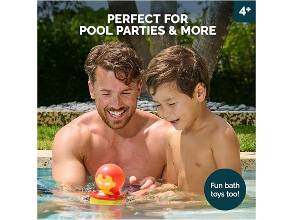 SwimWays Marvel Iron Man Inflatable Water Air Boat Toy