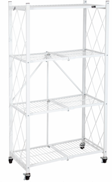 Origami 4-Tier Folding Shelf -Choose Color - Gallery 7