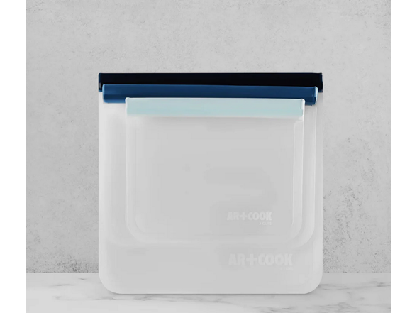 Art+Cook RE-Useable Food Silicone Storage Bags