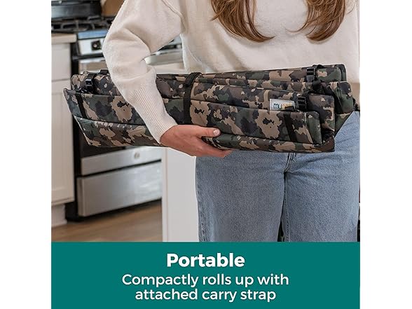 MyPet SecureMat Hexagon Pet Mat, Camo