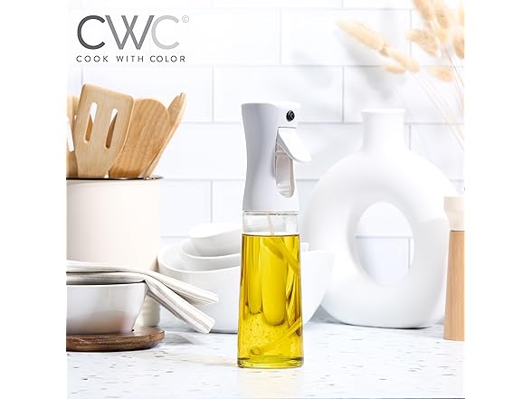 COOK WITH COLOR Glass Oil Sprayer