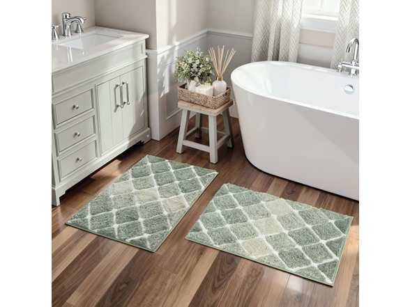 Kona Collection 24” x 36” Microfiber Bath Mats
