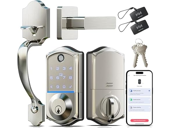 Veise VE017-H 8-in-1 Fingerprint Lock