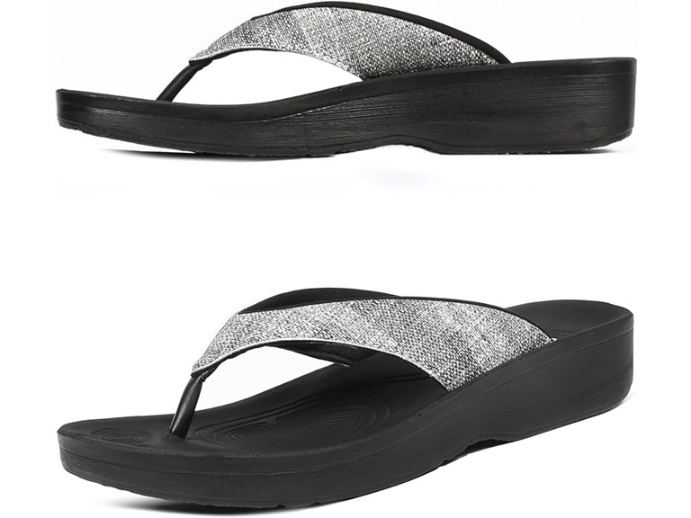 Aerothotic Women's Mellow Vibe Womens Orthotic Comfortable Flip-Flops Sandal