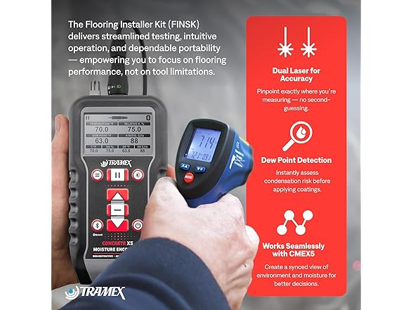 Tramex Flooring Installer Kit FINSK